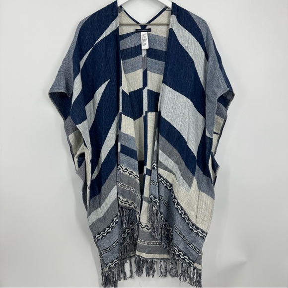 American Eagle Outfitters Striped Boho Kimono One Size Western - Picture 2 of 6